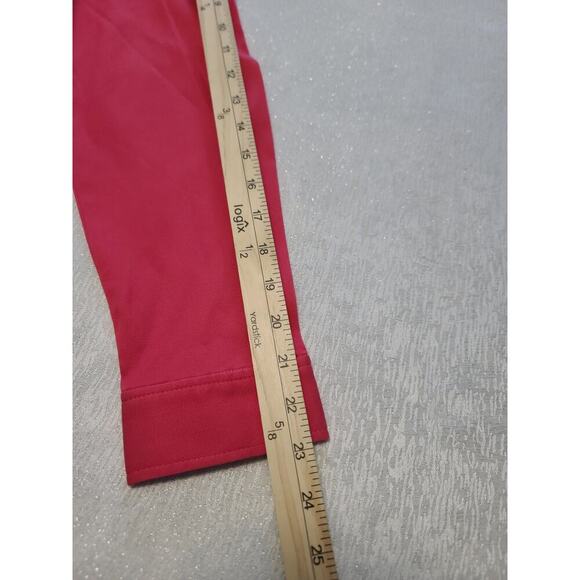 Liverpool Longline Shacket in Pink Watermelon Lagenlook Office Stitch Fix Sz XL - Picture 6 of 7